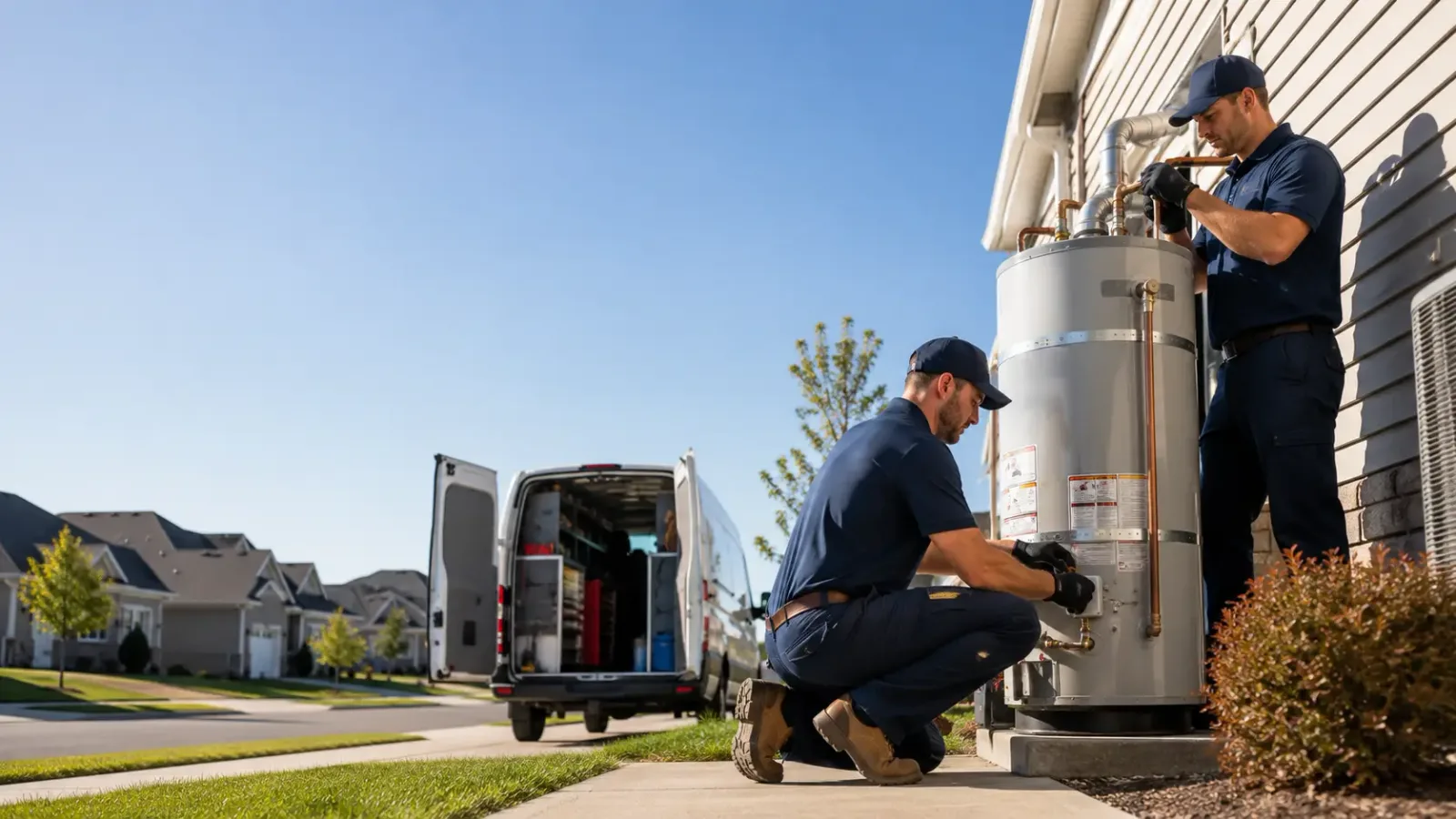 Water Heater Installation in Canyon Dam, CA